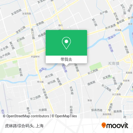 虎林路综合码头地图
