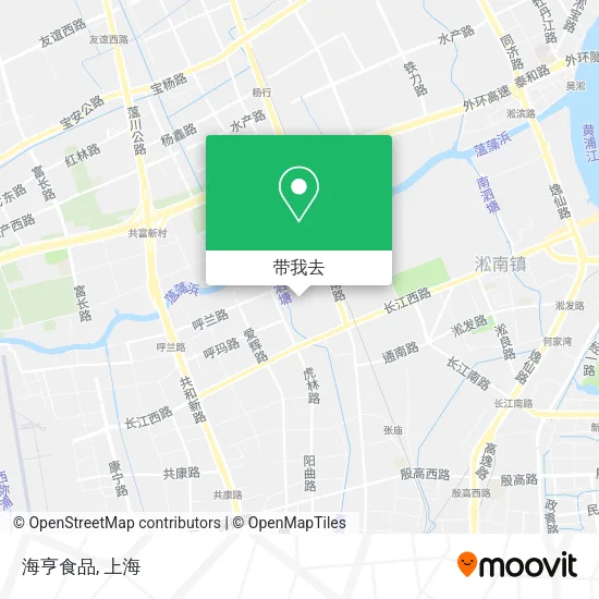 海亨食品地图