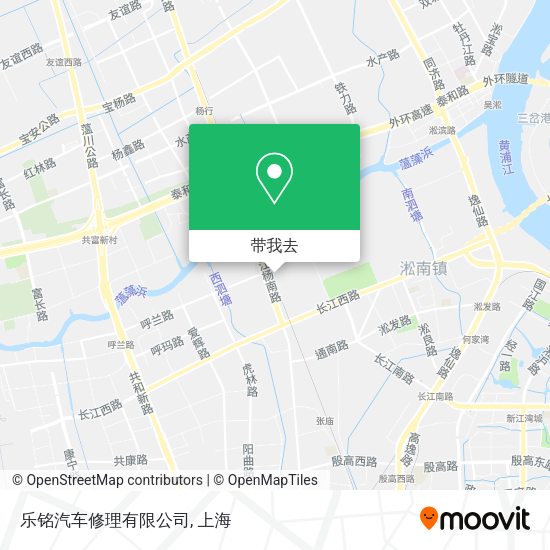 乐铭汽车修理有限公司地图