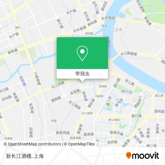 新长江酒楼地图