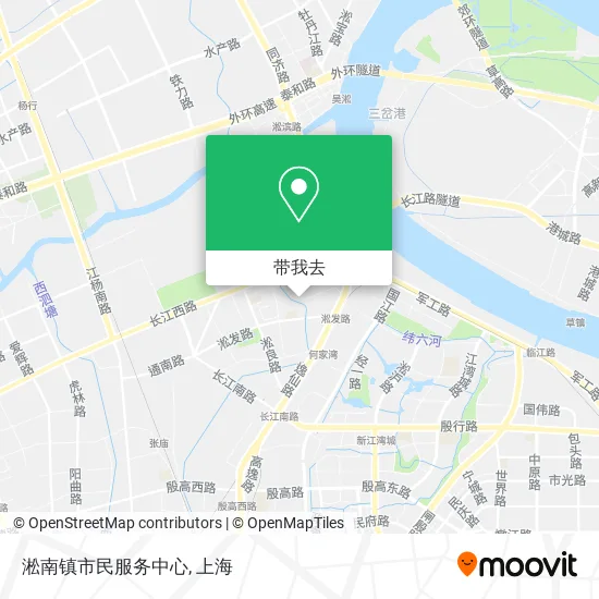 淞南镇市民服务中心地图
