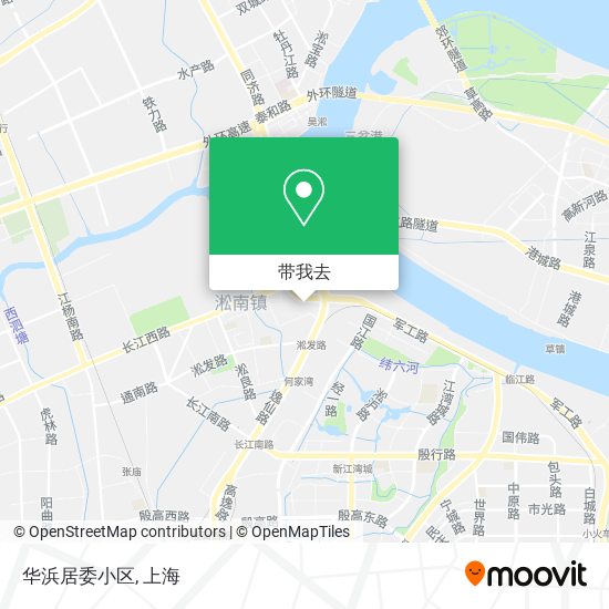 华浜居委小区地图