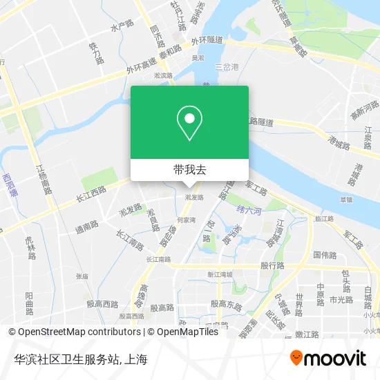 华滨社区卫生服务站地图