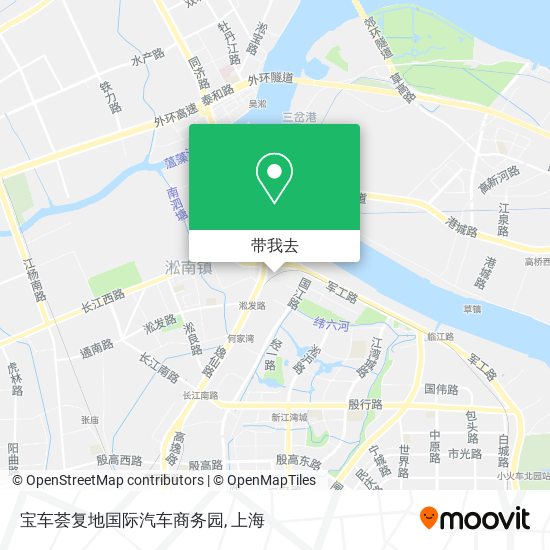 宝车荟复地国际汽车商务园地图