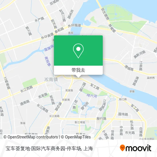 宝车荟复地·国际汽车商务园-停车场地图