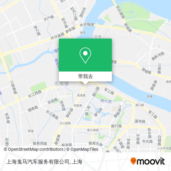 上海鬼马汽车服务有限公司地图