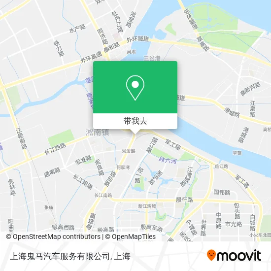 上海鬼马汽车服务有限公司地图