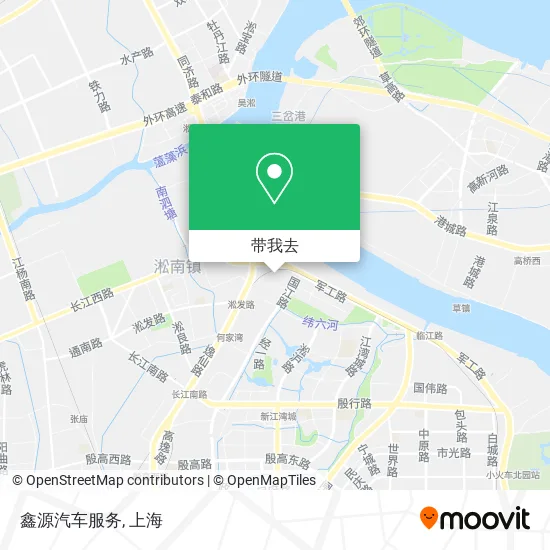 鑫源汽车服务地图