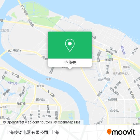 上海凌铭电器有限公司地图