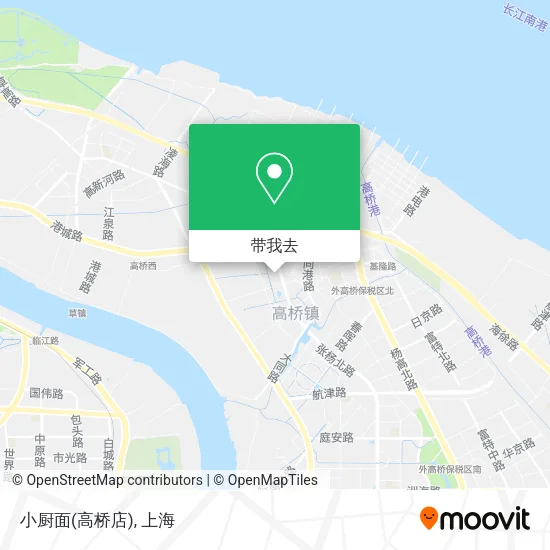 小厨面(高桥店)地图