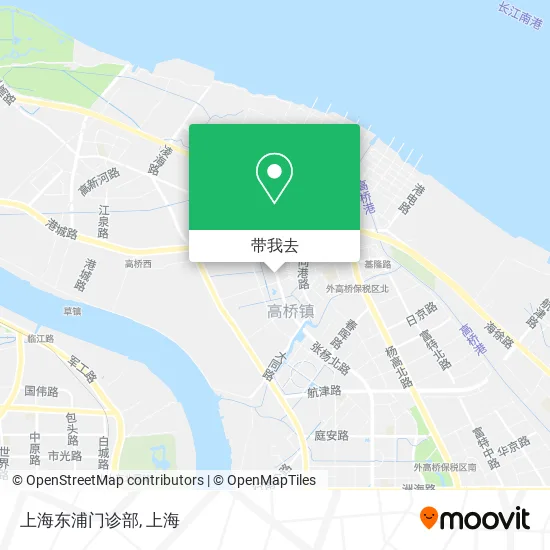 上海东浦门诊部地图