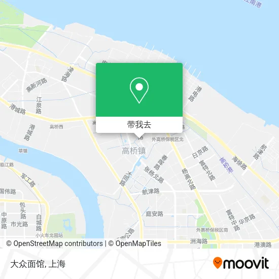 大众面馆地图