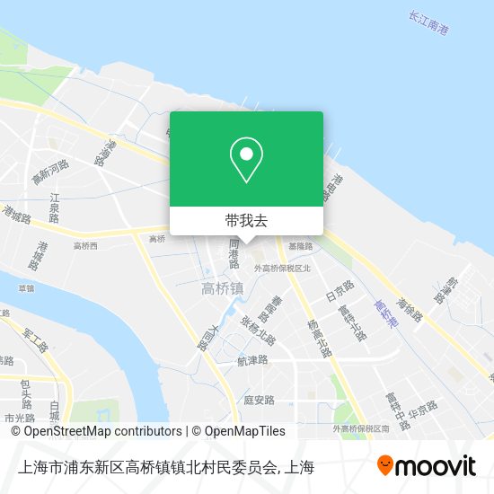 上海市浦东新区高桥镇镇北村民委员会地图