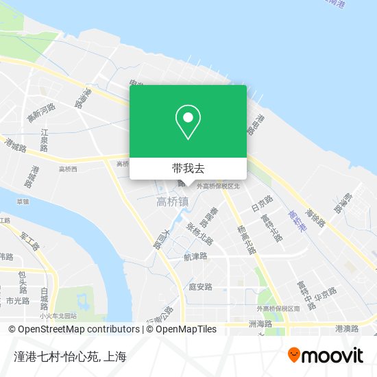 潼港七村-怡心苑地图