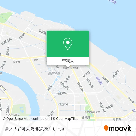 豪大大台湾大鸡排(高桥店)地图