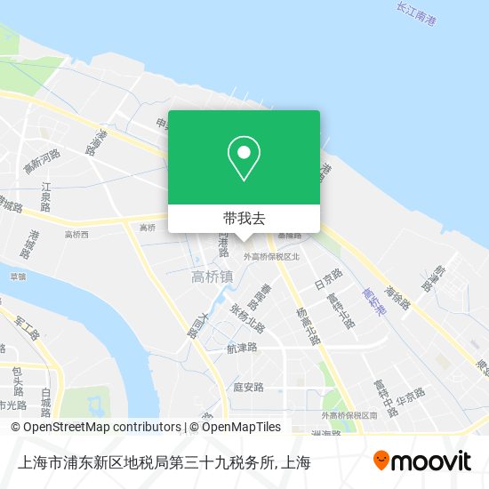 上海市浦东新区地税局第三十九税务所地图