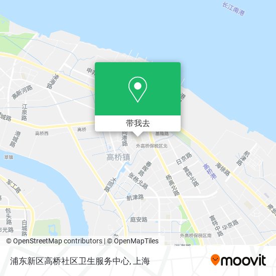 浦东新区高桥社区卫生服务中心地图