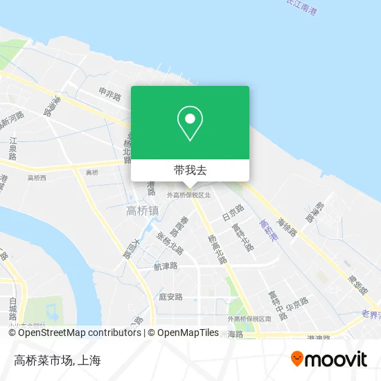 高桥菜市场地图