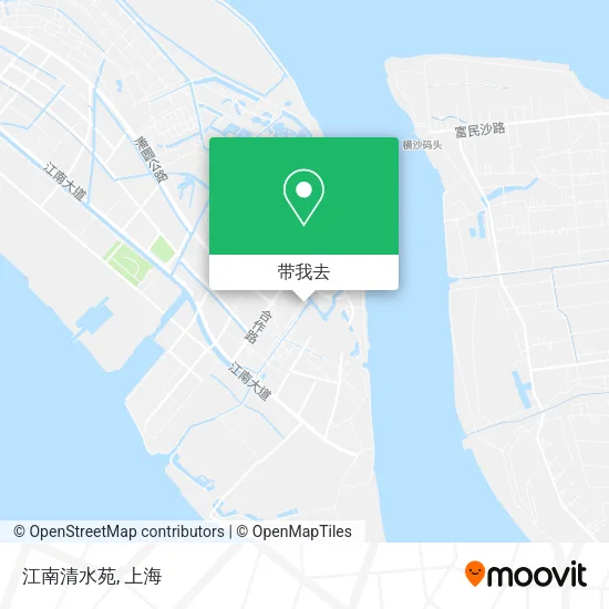 江南清水苑地图