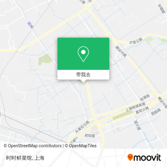 时时鲜菜馆地图