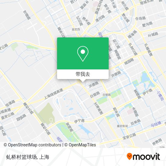 虬桥村篮球场地图