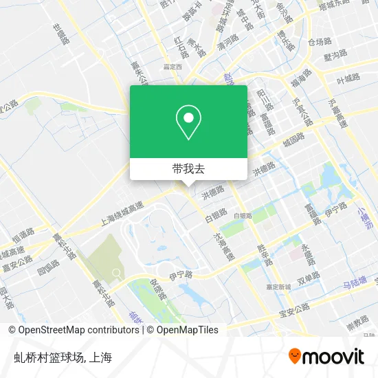 虬桥村篮球场地图