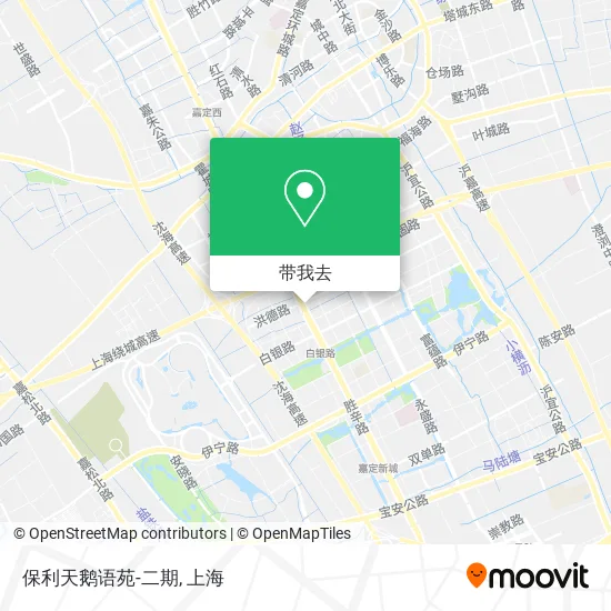 保利天鹅语苑-二期地图