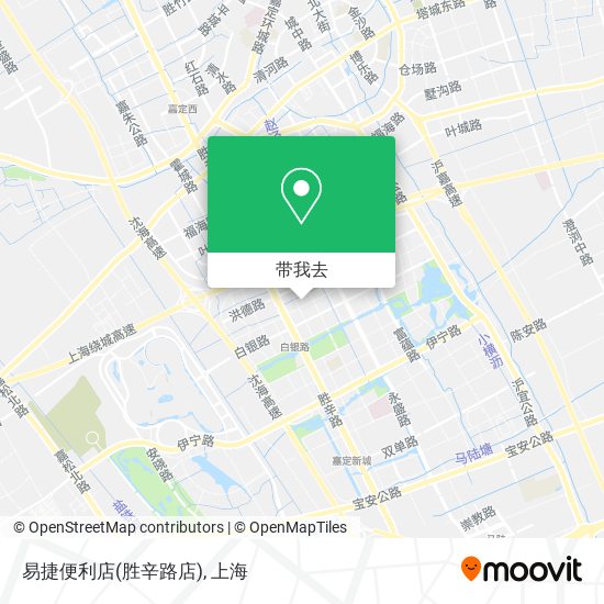 易捷便利店(胜辛路店)地图