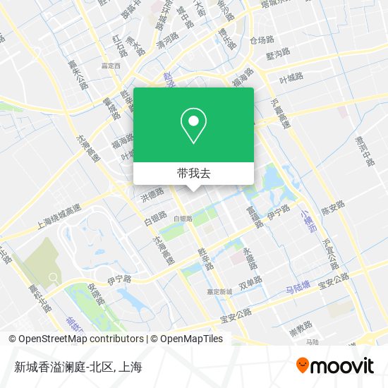 新城香溢澜庭-北区地图