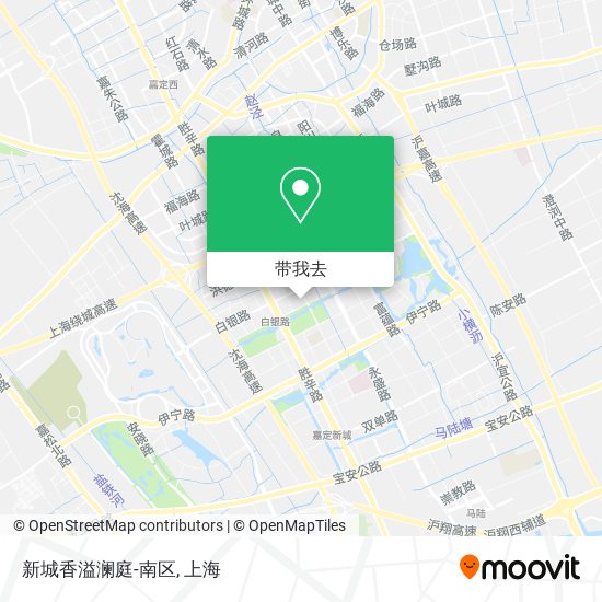 新城香溢澜庭-南区地图