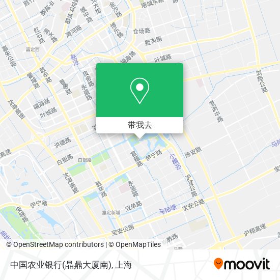 中国农业银行(晶鼎大厦南)地图