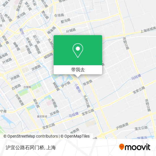 沪宜公路石冈门桥地图