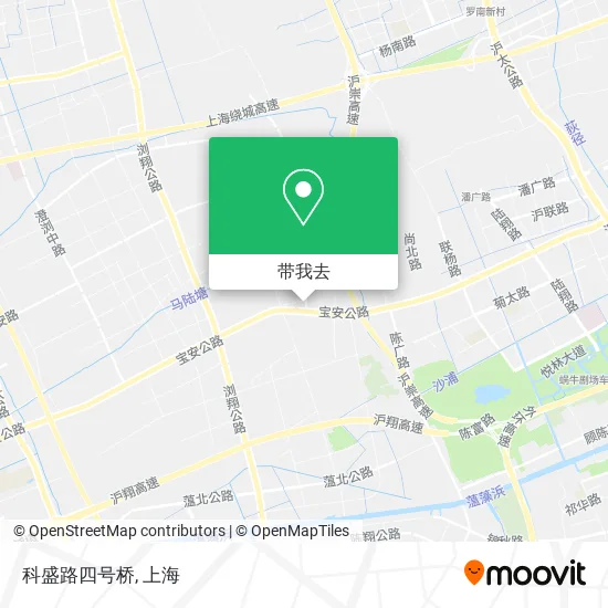 科盛路四号桥地图