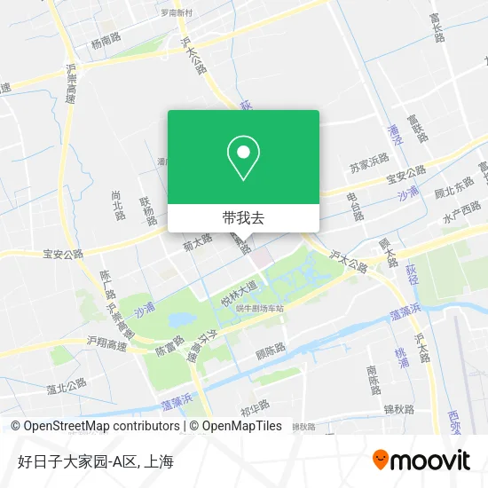 好日子大家园-A区地图