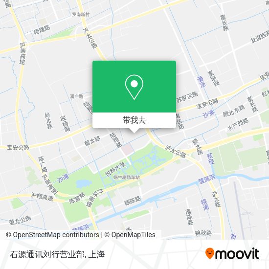 石源通讯刘行营业部地图