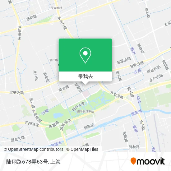 陆翔路678弄63号地图