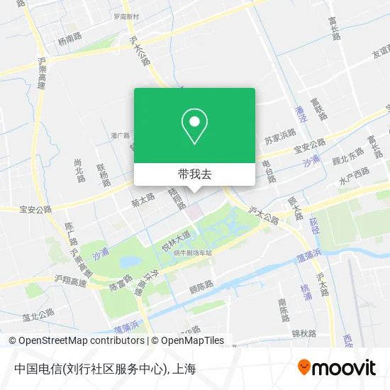 中国电信(刘行社区服务中心)地图