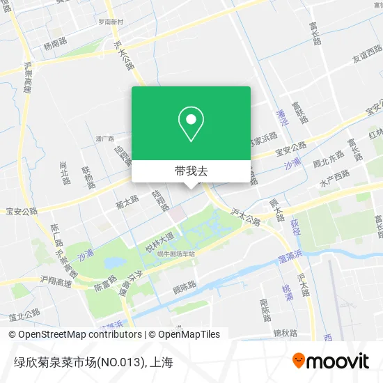 绿欣菊泉菜市场(NO.013)地图