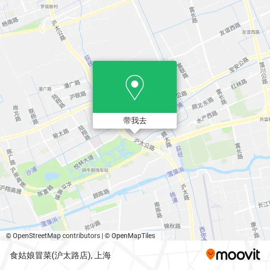食姑娘冒菜(沪太路店)地图