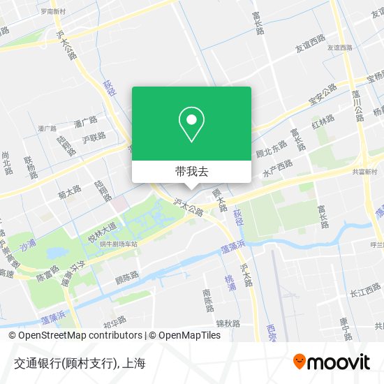 交通银行(顾村支行)地图