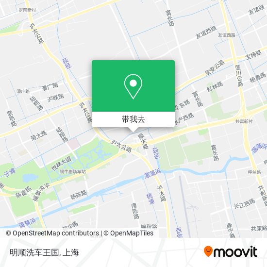 明顺洗车王国地图