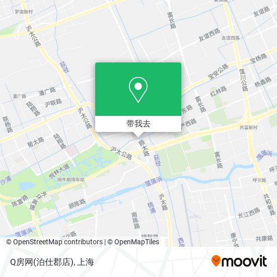 Q房网(泊仕郡店)地图