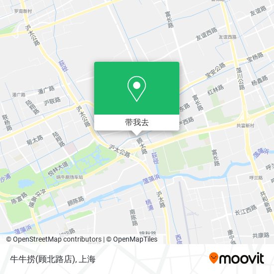 牛牛捞(顾北路店)地图
