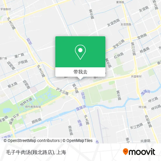 毛子牛肉汤(顾北路店)地图