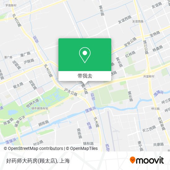 好药师大药房(顾太店)地图