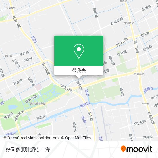 好又多(顾北路)地图