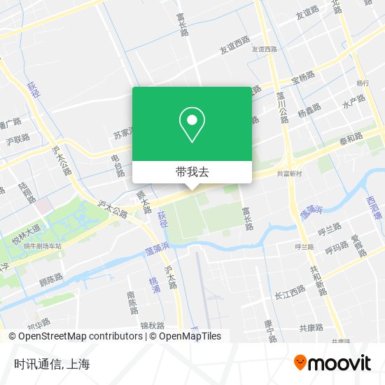 时讯通信地图