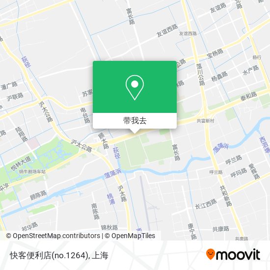 快客便利店(no.1264)地图