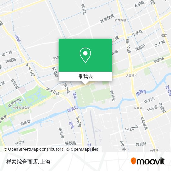 祥泰综合商店地图