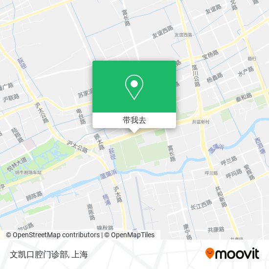 文凯口腔门诊部地图